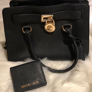 Michael Kors Hamilton satchel & wallet